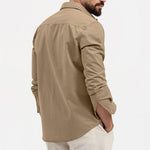 Button-Down Cargo Shirt for Men - View 11