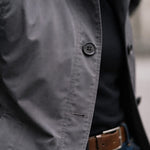 Button-Down Collar Coat for Men - View 5