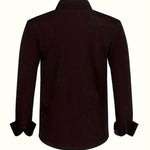 Button-Down Contrast Cuff Shirt for Men - View 10