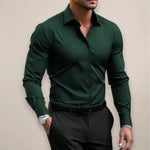 Button-Down Long Sleeve Shirt for Men