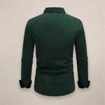 Button-Down Long Sleeve Shirt for Men - View 2