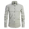 Button-Down Long Sleeve Stretch Shirt for Men - Grüner Tee