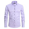 Button-Down Long Sleeve Stretch Shirt for Men - Helllila