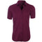 Button-Down Short Sleeve Polo Shirt for Men - Dark Pink