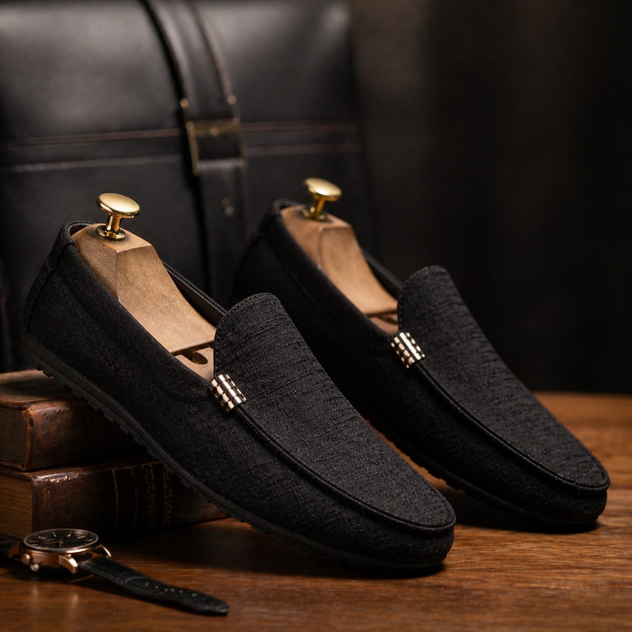 Canvas Slip-On Loafers for Men - View 5