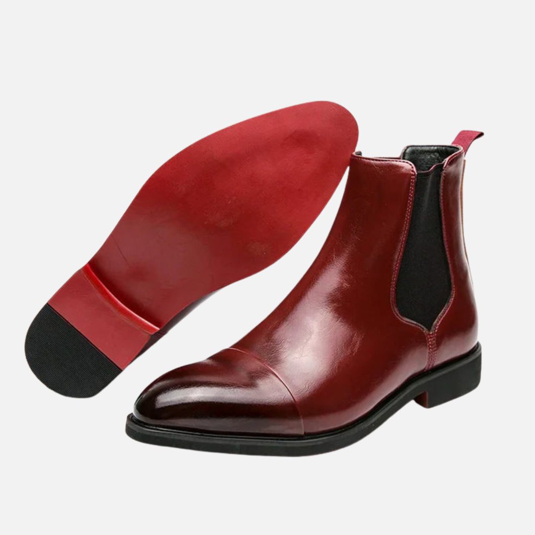 Cap-Toe Chelsea Boots for Men
