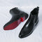 Cap-Toe Chelsea Boots for Men - Black