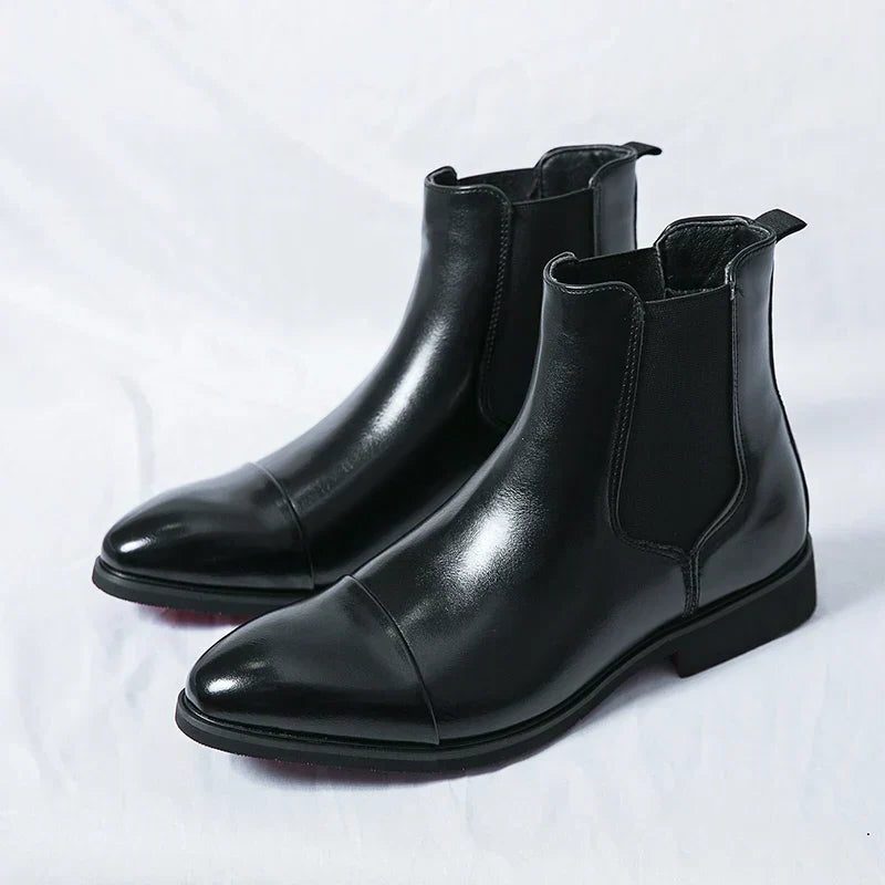Cap-Toe Chelsea Boots for Men - View 3