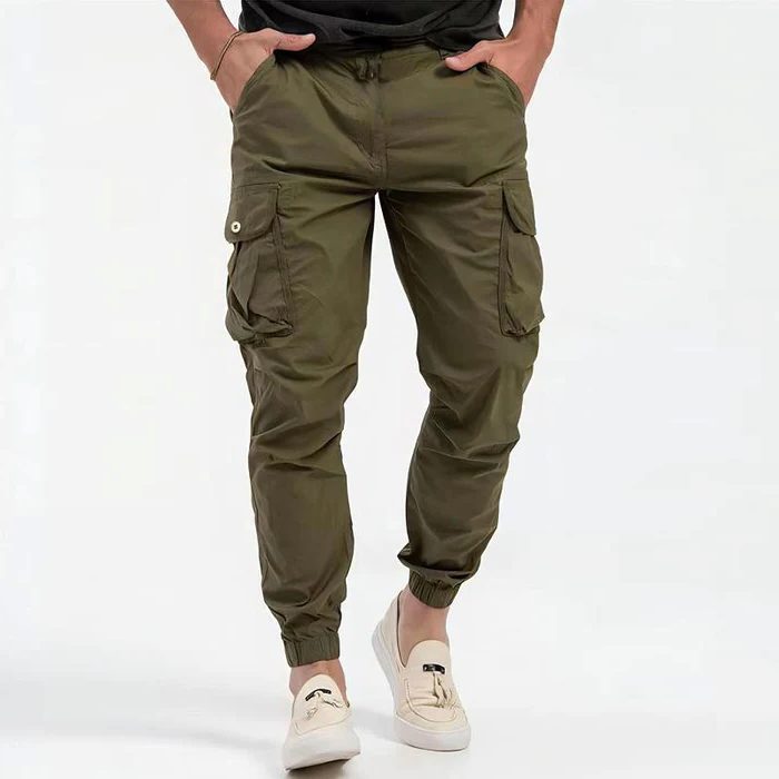 Cargo Jogger Pants with Multi-Pocket for Men - Green