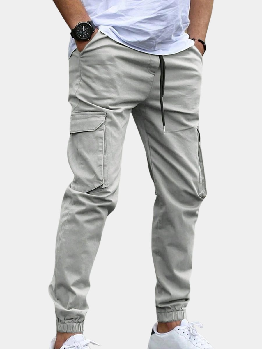 Cargo Joggers with Tapered Ankle for Men