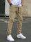Cargo Joggers with Tapered Ankle for Men - Beige