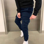 Cargo Joggers with Tapered Ankle for Men - View 8