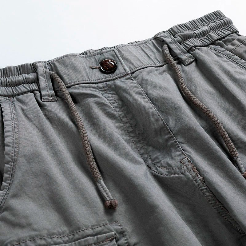 Cargo Shorts with Belt for Men - View 10