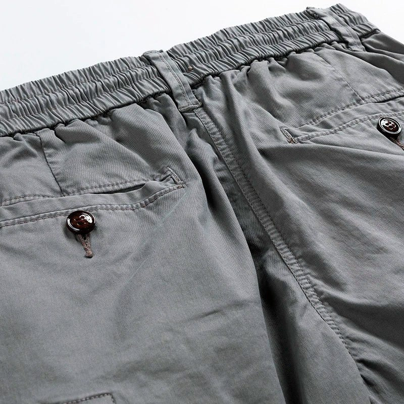 Cargo Shorts with Belt for Men - View 8