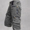 Cargo Shorts with Multi Pockets for Men - Grey