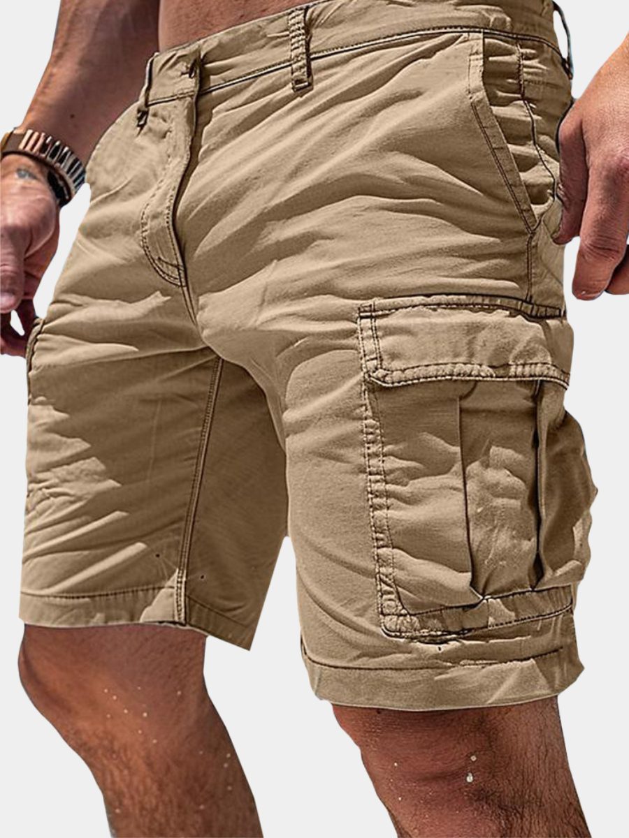 Cargo Shorts with Utility Pockets for Men