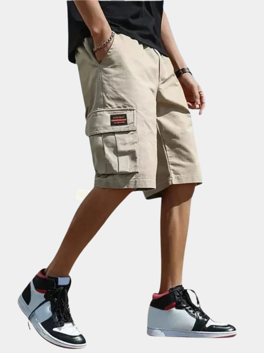 Cargo Shorts with Welt Pockets for Men