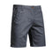 Chino Shorts with Welt Pockets for Men - Gray