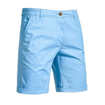 Chino Shorts with Welt Pockets for Men - View 2