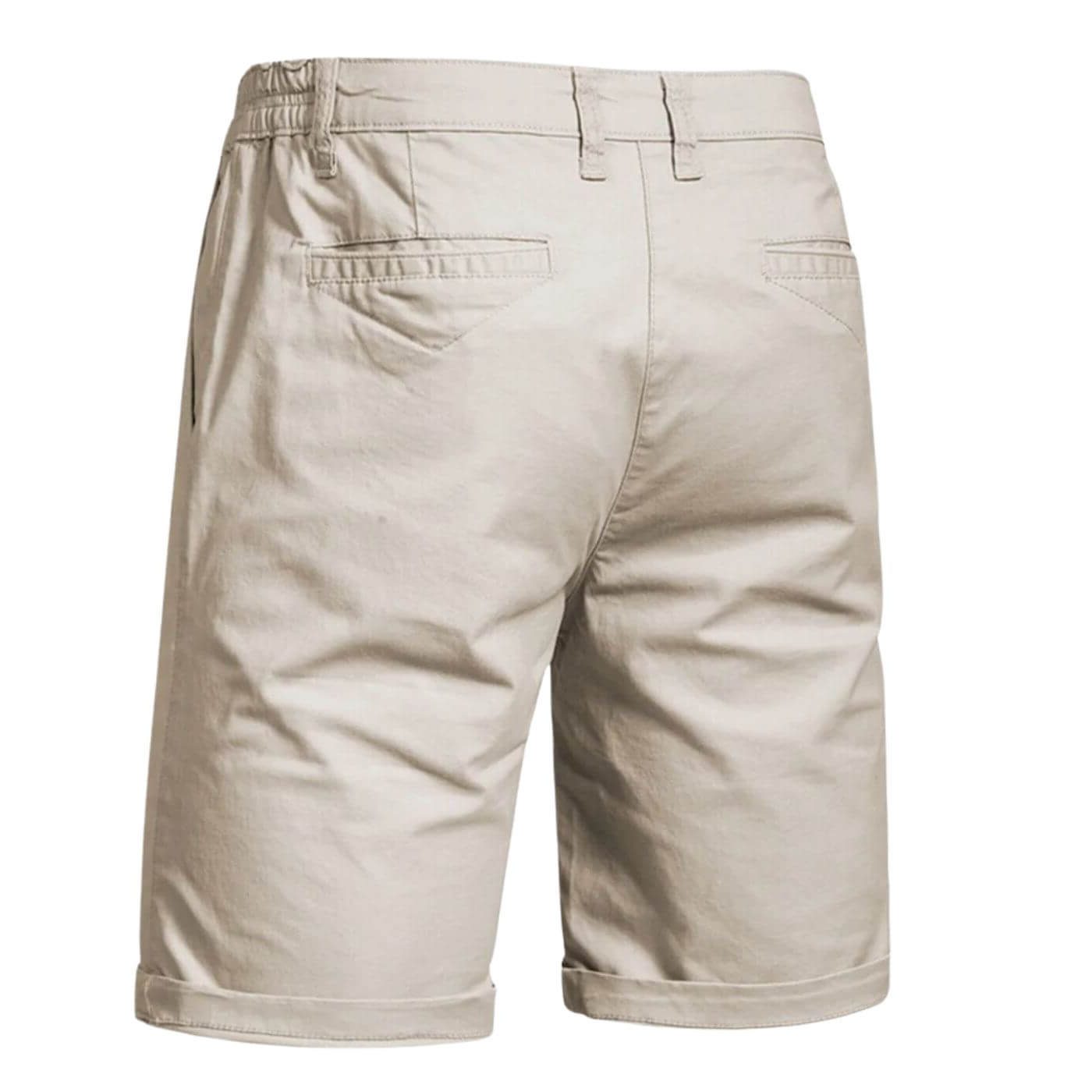 Chino Shorts with Welt Pockets for Men - View 4