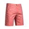 Chino Shorts with Welt Pockets for Men - Pink