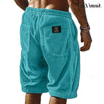Corduroy Welt Pocket Shorts for Men - View 2