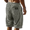Corduroy Welt Pocket Shorts for Men - Grey