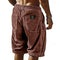 Corduroy Welt Pocket Shorts for Men - Red