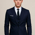 Double-Breasted Three-Piece Suit for Men