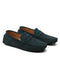 Suede Penny Loafers for Men - Grün