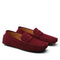 Suede Penny Loafers for Men - Rot