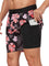 Flamingo Print Swim Shorts for Men - Pink