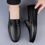 Genuine Leather Driving Loafers for Men - View 11