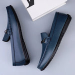 Genuine Leather Driving Loafers for Men - View 12