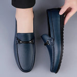 Genuine Leather Driving Loafers for Men - View 3