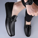 Genuine Leather Driving Loafers for Men - View 5