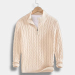 Half-Zip Mock Neck Sweater for Men - View 7
