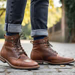 Lace-Up Ankle Boots for Men - View 4