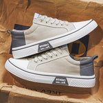 Lace-Up Canvas Sneakers for Men - View 6
