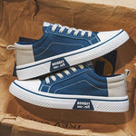 Lace-Up Canvas Sneakers for Men - View 8