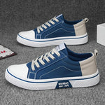 Lace-Up Canvas Sneakers for Men - View 9