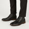Lace-Up Desert Boots for Men - Black