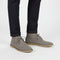 Lace-Up Desert Boots for Men - Gray Suede