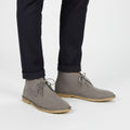Gray Suede