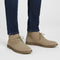 Lace-Up Desert Boots for Men - Khaki Suede