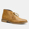Lace-Up Leather Chukka Boots for Men - Brown