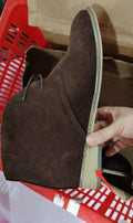 Brown Suede