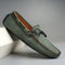 Lace-Up Leather Loafers for Men