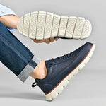 Lace-Up Leather Sneakers for Men - View 11