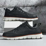 Lace-Up Leather Sneakers for Men - View 12
